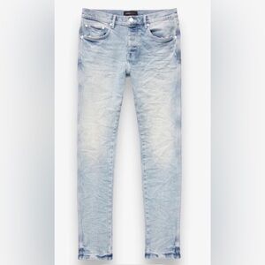 Purple Brand Men's Light Blue Skinny Jeans